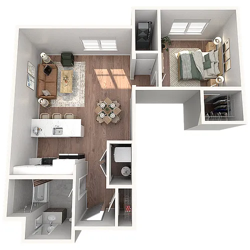 Floor plan B1A