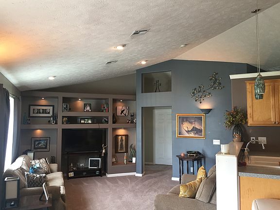 Open living area concept