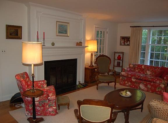 Living Room with Fireplace