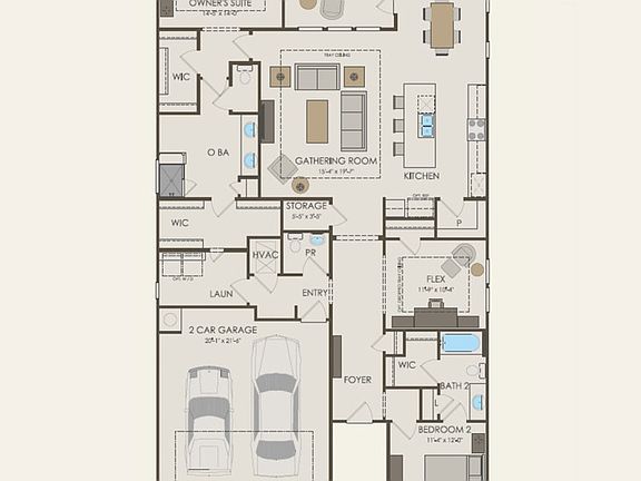 First Floor 2 br 2.5 ba