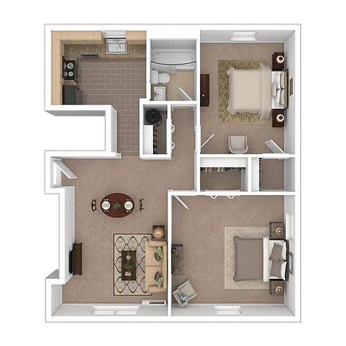 Floor plan Spruce 2
