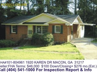 1920 Karen Dr, Macon, GA 31217