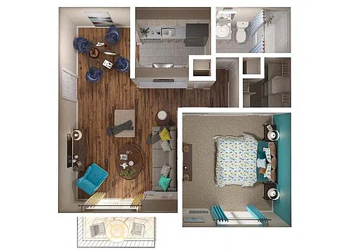 Floor plan Fulton