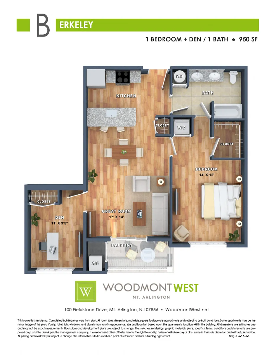 Floor plan Berkeley