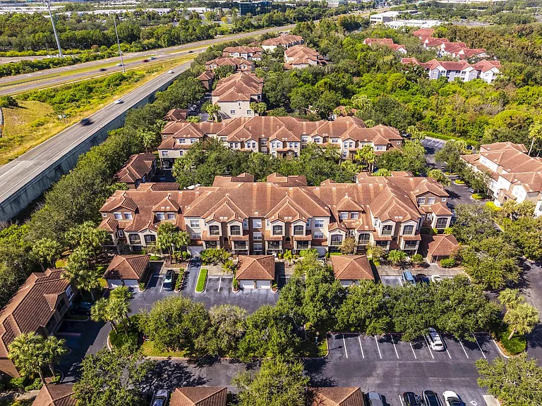 Apartment community aerial