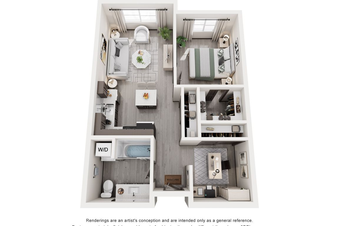 1 Bedroom with Den
