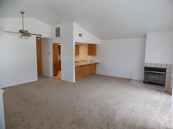 Upstairs living area