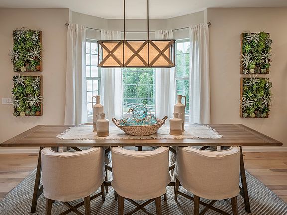 Formal dining area for entertaining in new construction home