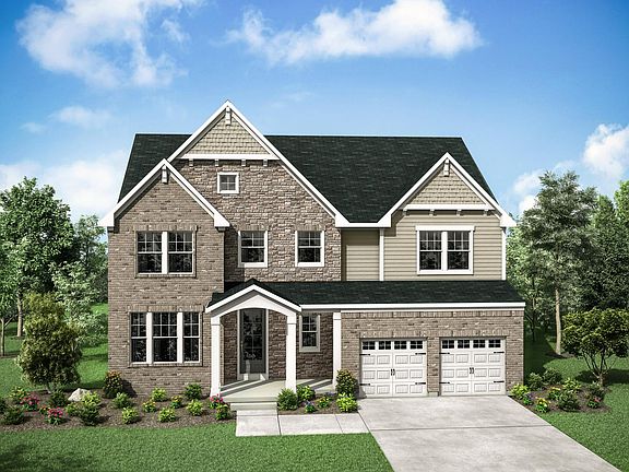 Hollister II E front entry garage