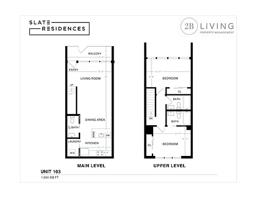 Floor plan Townhouse 103