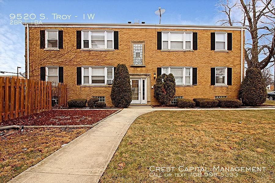 1st image of 9520 S Troy Ave APT 1W