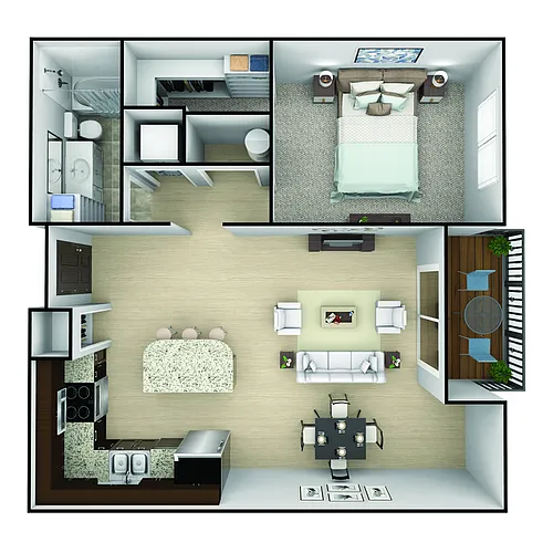 Floor plan Sunset