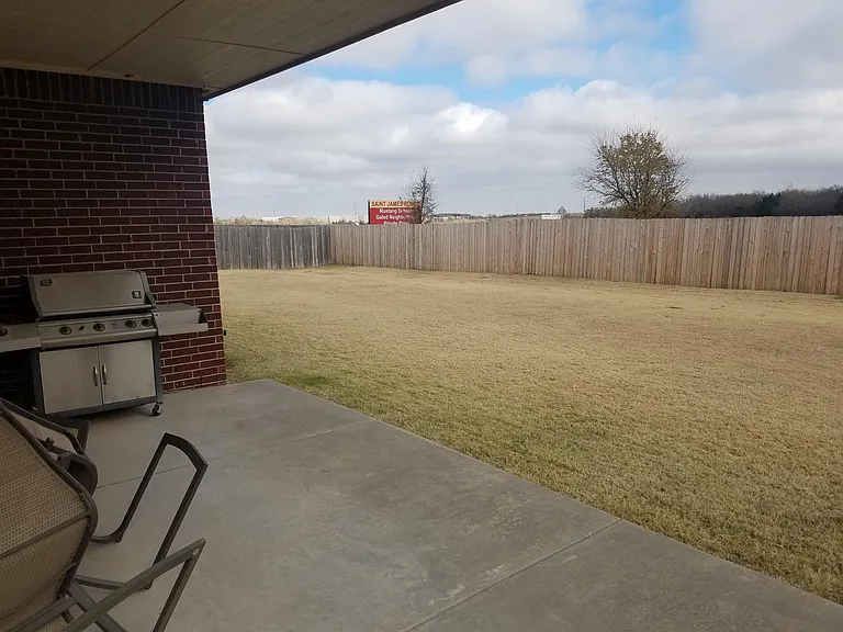 back yard