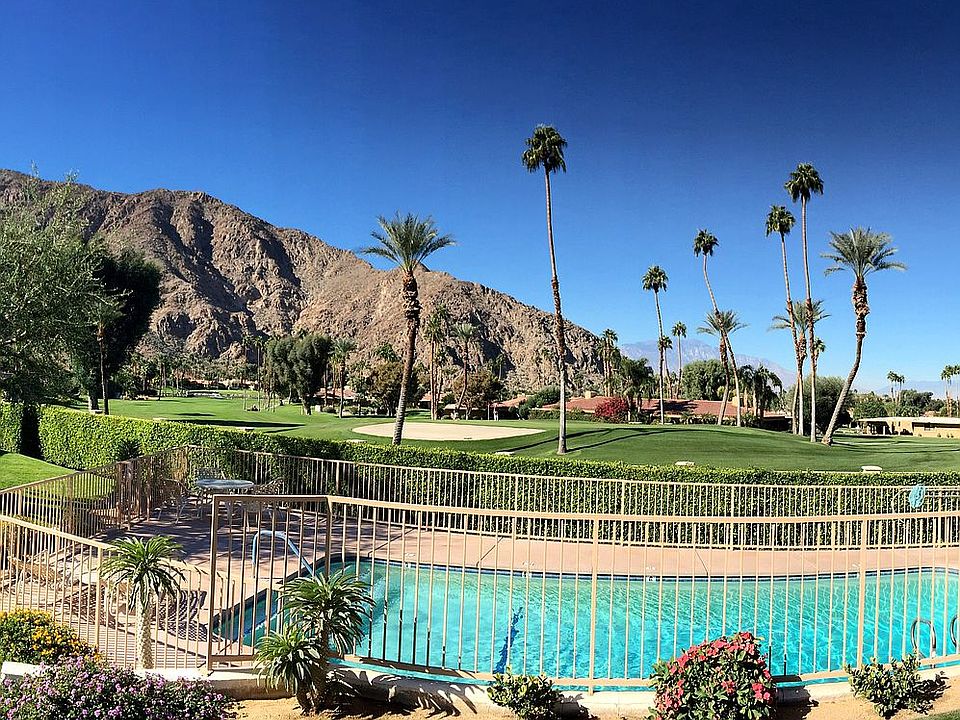 View from the patio. 