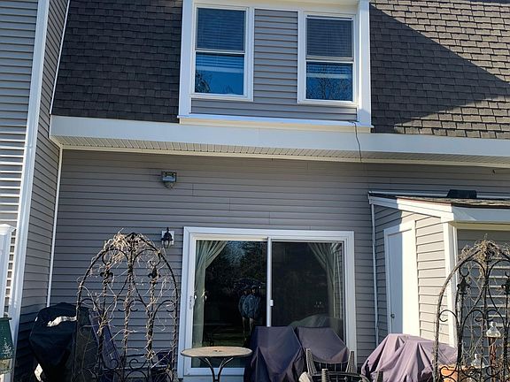 Back Patio with Patio Furniture Storage