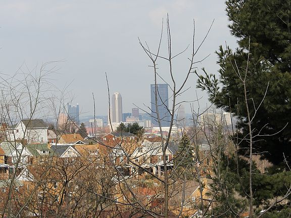 View/ city from kitche