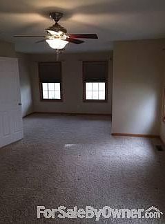 Master bedroom with sitting area