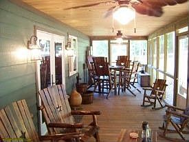 beautiful screened porch