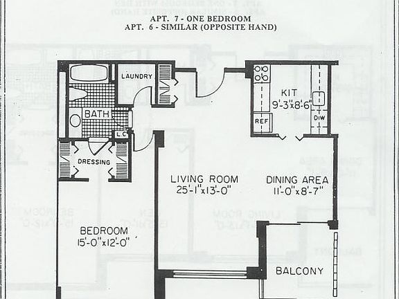 Eastpointe 1 BD plan
