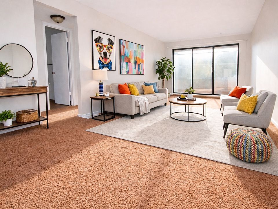 2-Bedroom - Living Room (Staged)