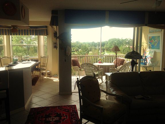 View to lanai from living ro
