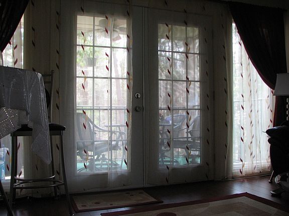 french doors to balcony