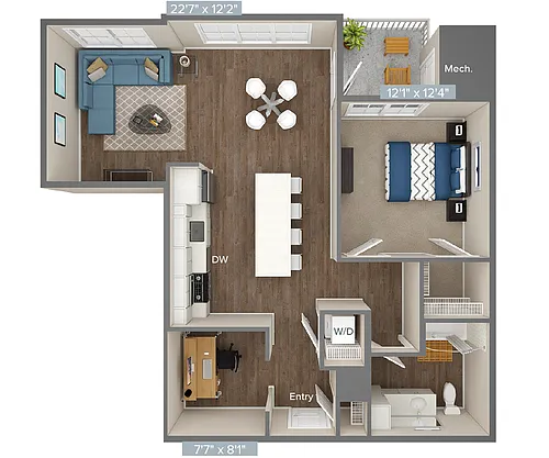 Floor plan AM20D-933