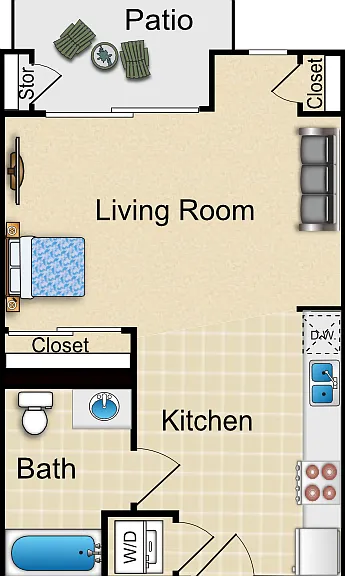 B Floorplan Diagram
