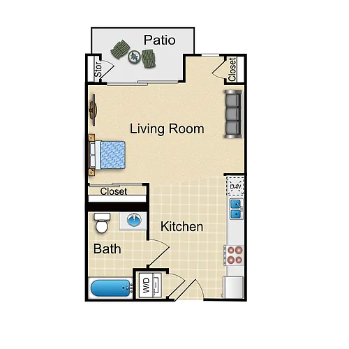 Floor plan B