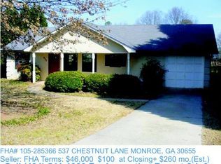 537 Chestnut Ln, Monroe, GA 30655