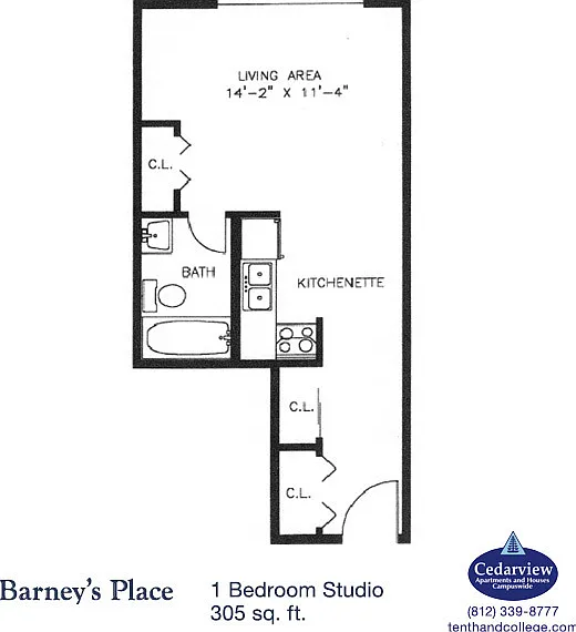 Barney's Place Apartments — Photo 12
