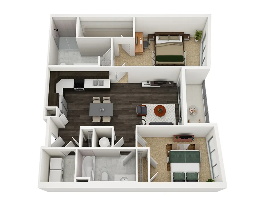 Floor plan B7WF
