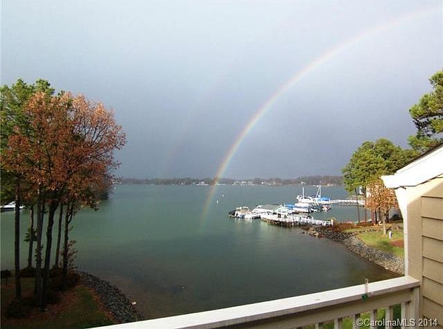 The view from the deck after a summer storm!