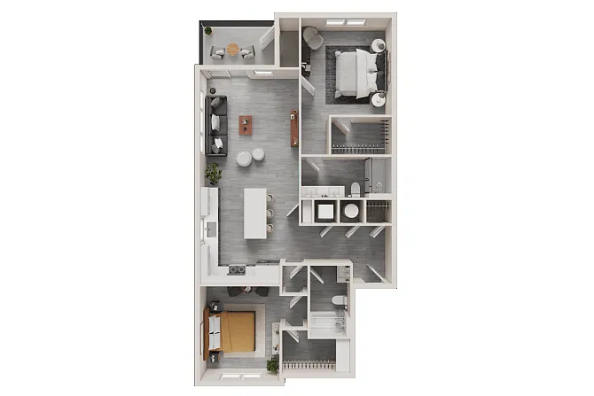 Floor plan B2 Deluxe