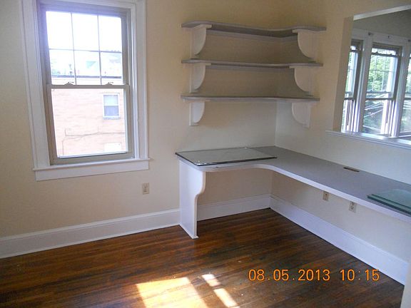Study alcove off of living room