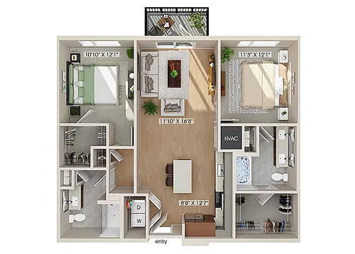 Floor plan B1 Essential Living