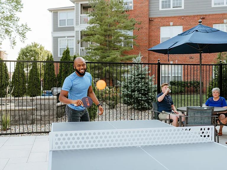 Outdoor ping pong