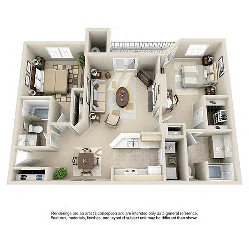 Floor plan The Grand - RENOVATED