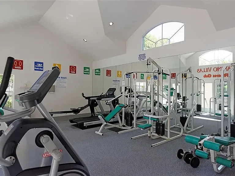Full gym and sauna