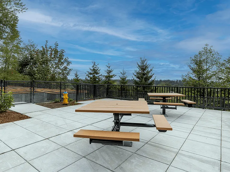 Outdoor Benches with beautiful views