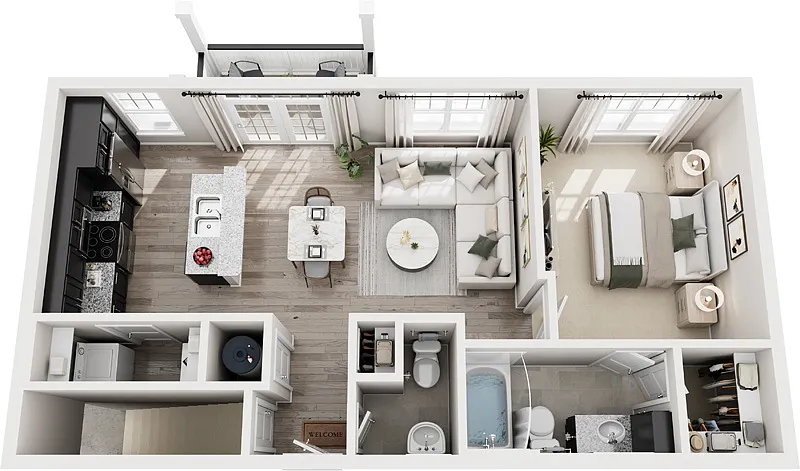Floor plan Beaumaris