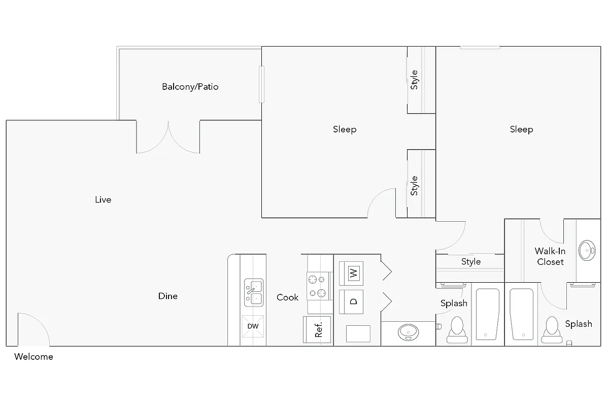 Floor plan Cary