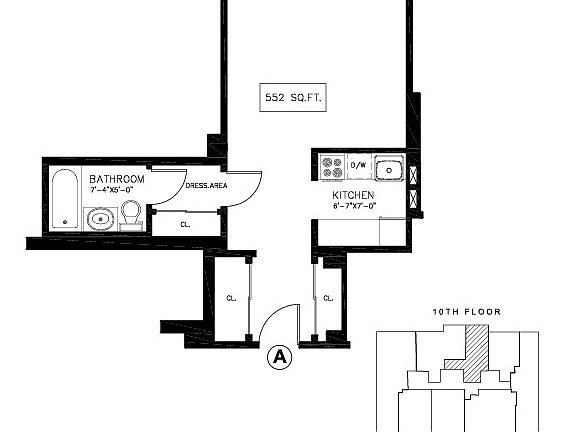 2nd image of 412 E 55th St APT 10A