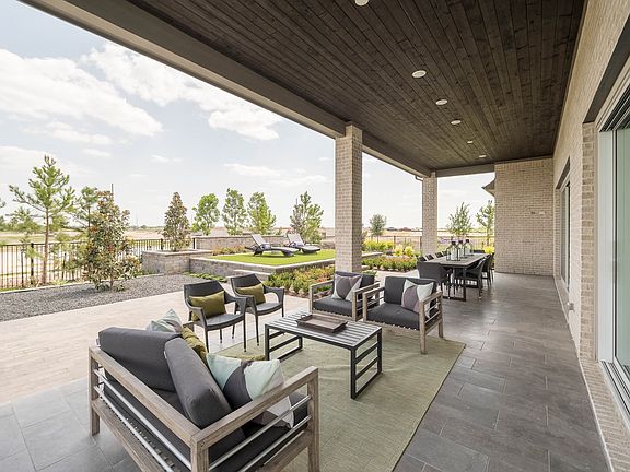 Representative Only Savoy plan Covered Outdoor Living