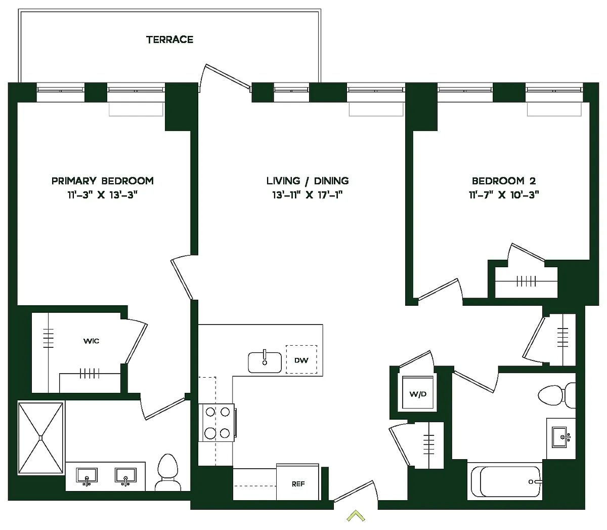Floor plan B4E