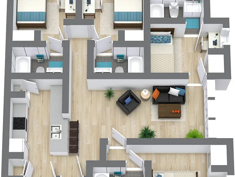 The Encore at Sam Houston - Student Living Priced Per Room — Photo 21