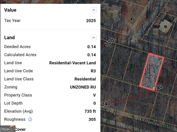 LOT 113 Normandy Trl, Lavonia, GA 30553