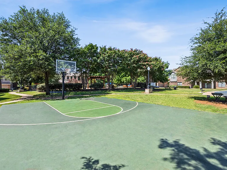 Basketball Court at Enclave on Golden Triangle Apartments