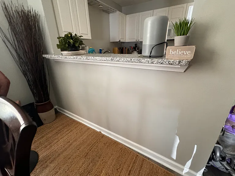 Updated Granite Bar between kitchen and Dining Room
