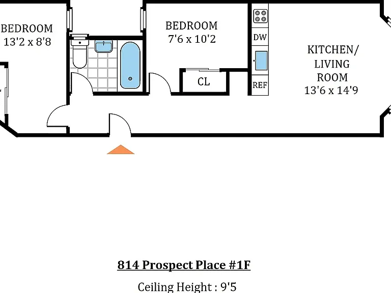 814 Prospect Pl #1F — Photo 5